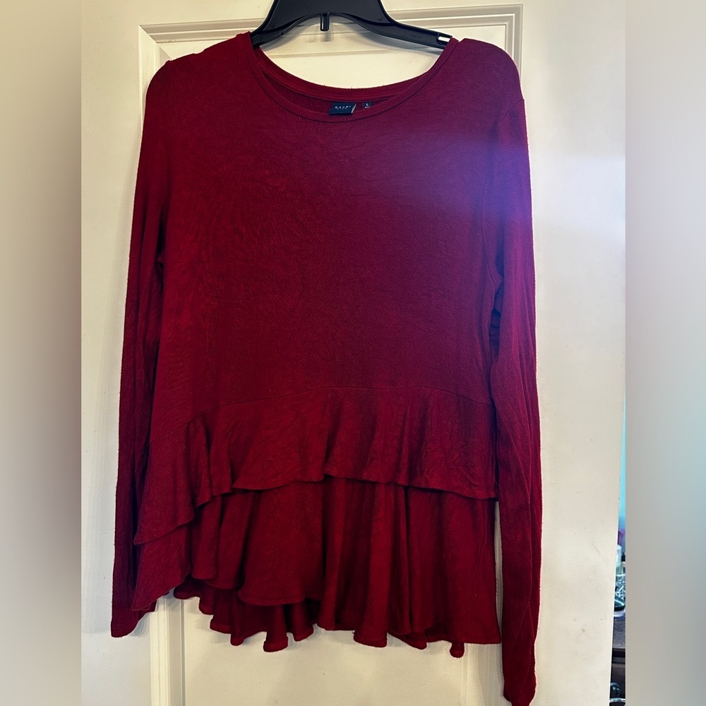 Kaari blue red long sleeve size large - Picture 2 of 4